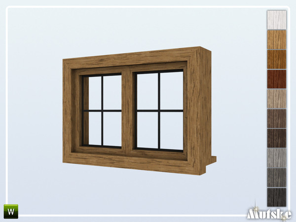 Sims 4 — Calham Window Privat 1x1 by Mutske — Part of the construtionset Calham. Made by Mutske@TSR.