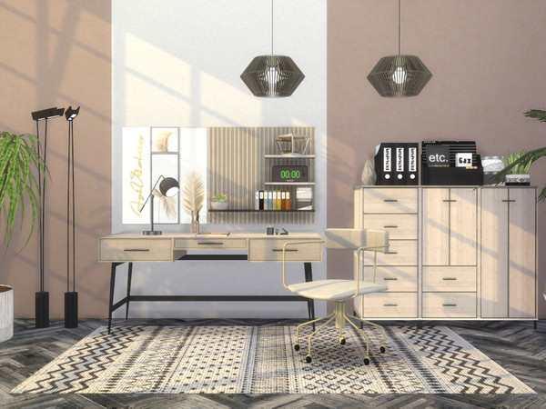 Sims 3 — Cleveland Office by ArtVitalex — Office And Study Room Collection | All rights reserved | Belong to 2022