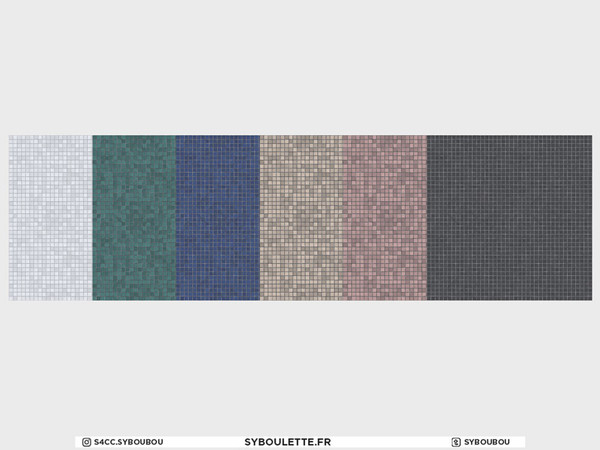 Sims 4 — Mozaic - Floor tiles by Syboubou — Floor mosaic tiles.