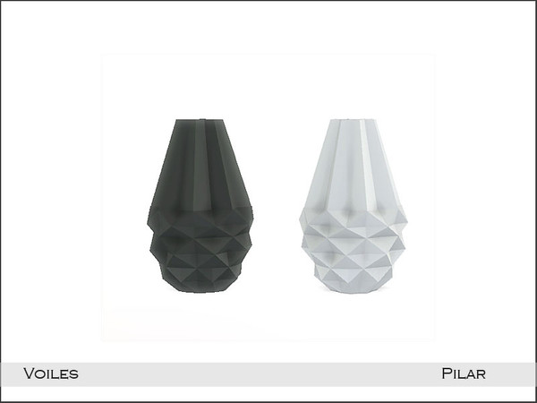 Sims 4 — Voiles Vase by Pilar — Pilar Voiles Vase