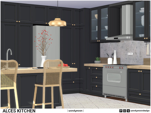 Sims 4 — Alces Kitchen - Part II by wondymoon — Alces kitchen part II; Kitchen appliances for cooking good meals and