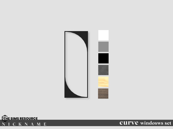 Sims 4 — curve windosws set_1x3 by NICKNAME_sims4 — curve windosws_set1 10 package files. curve windosws set_1x3 curve