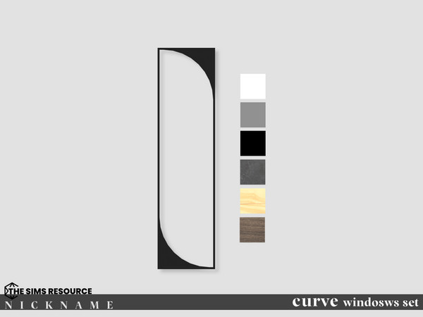 Sims 4 — curve windosws set_1x4 by NICKNAME_sims4 — curve windosws_set1 10 package files. curve windosws set_1x3 curve