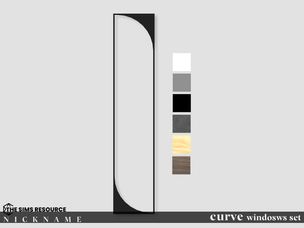 Sims 4 — curve windosws set_1x5 by NICKNAME_sims4 — curve windosws_set1 10 package files. curve windosws set_1x3 curve