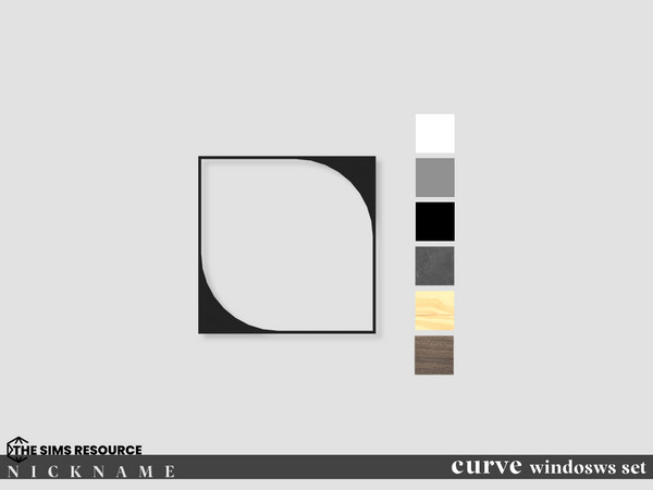 Sims 4 — curve windosws set_2x2 by NICKNAME_sims4 — curve windosws_set1 10 package files. curve windosws set_1x3 curve
