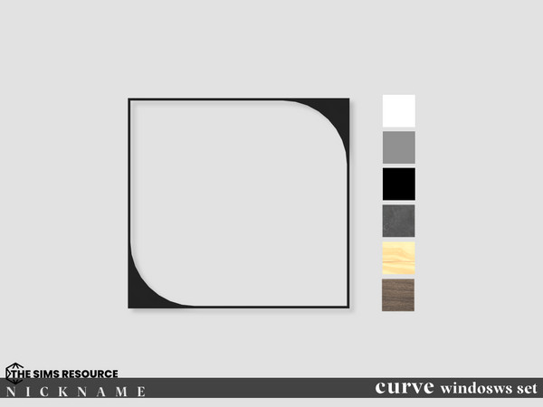 Sims 4 — curve windosws set_3x3 by NICKNAME_sims4 — curve windosws_set1 10 package files. curve windosws set_1x3 curve