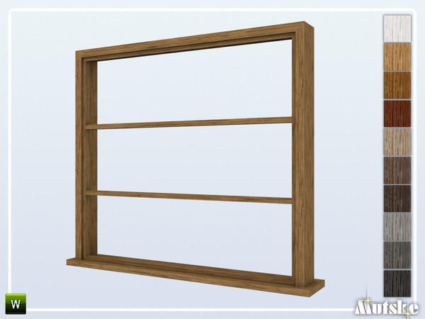 Sims 4 — Cotswolds Window Counter 2x1 by Mutske — This window is part of the construtionset Cotswolds. Made by