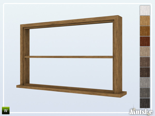 Sims 4 — Cotswolds Window Dormer 2x1 by Mutske — This window is part of the construtionset Cotswolds. Made by Mutske@TSR.