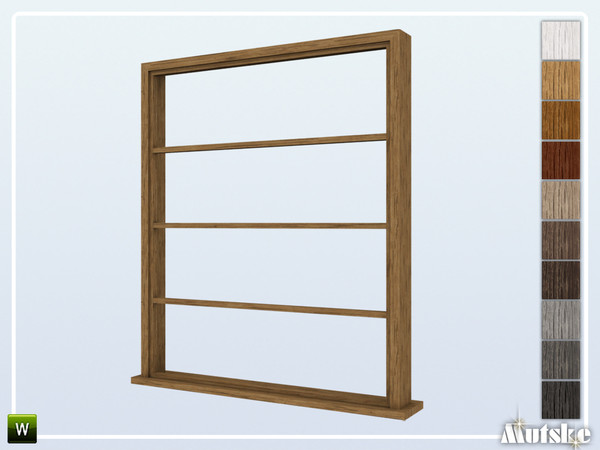 Sims 4 — Cotswolds Window Middle 2x1 by Mutske — This window is part of the construtionset Cotswolds. Made by Mutske@TSR.