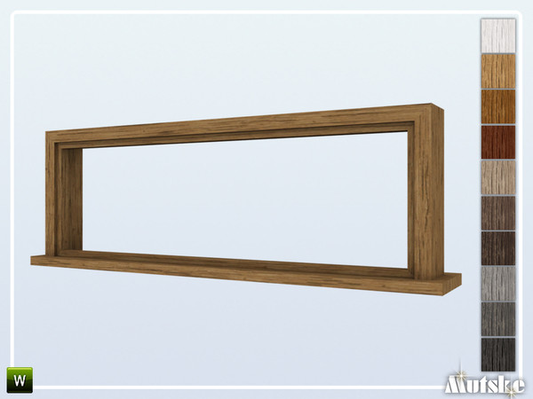 Sims 4 — Cotswolds Window Privat 2x1 by Mutske — This window is part of the construtionset Cotswolds. Made by Mutske@TSR.