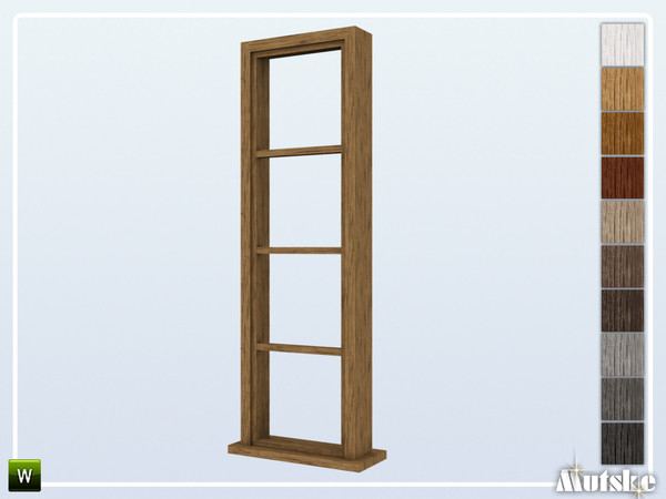 Sims 4 — Cotswolds Window Middle Small 1x1 by Mutske — This window is part of the construtionset Cotswolds. Made by