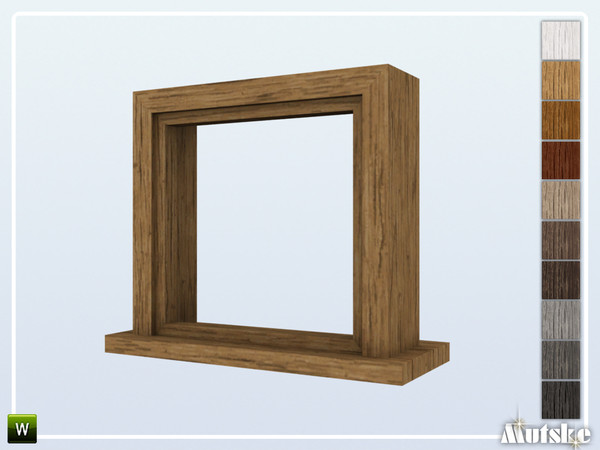 Sims 4 — Cotswolds Window Privat Small 1x1 by Mutske — This window is part of the construtionset Cotswolds. Made by