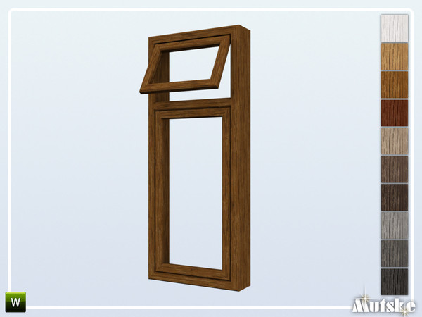 Sims 4 — Blair Window Counter Small Open 1x1 by Mutske — This window is part of the Blair construtionset. Made by