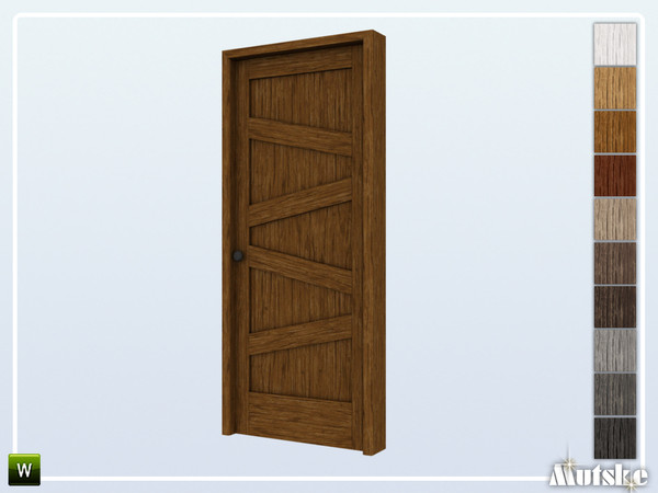 Sims 4 — Blair Door Privat 1x1 by Mutske — This door is part of the Blair construtionset. Made by Mutske@TSR.