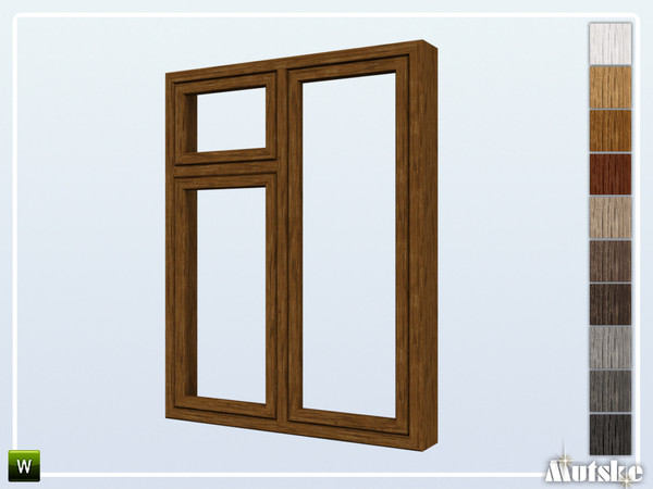 Sims 4 — Blair Window Counter 2x1 by Mutske — This window is part of the Blair construtionset. Made by Mutske@TSR.
