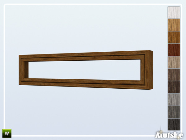 Sims 4 — Blair Window Privat 3x1 by Mutske — This window is part of the Blair construtionset. Made by Mutske@TSR.