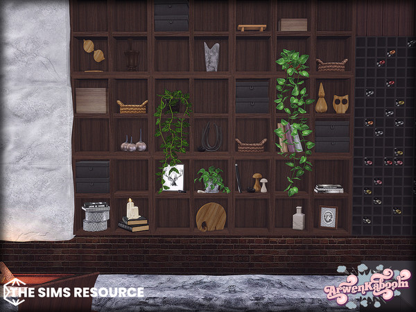 Sims 4 — Arcum Deco by ArwenKaboom — This set is made in five parts, all five can be found at my profile. Fifth one is