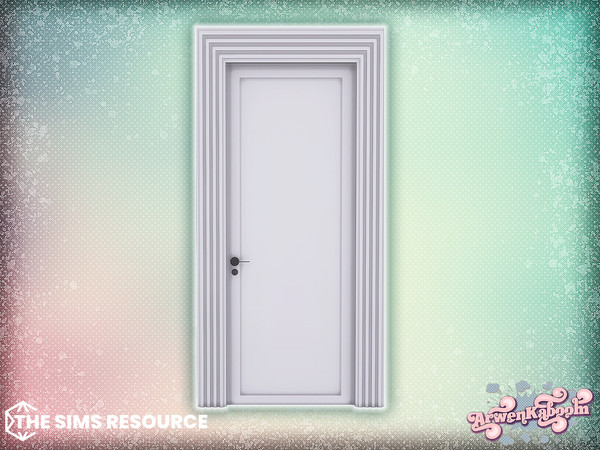 Sims 4 — Farina - Door (VIP Request) by ArwenKaboom — Base game object in multiple recolors. Made as a VIP request to