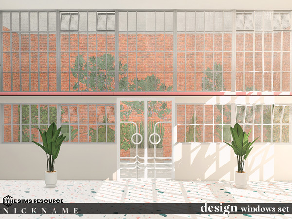 Sims 4 — design windows set by NICKNAME_sims4 — design windows set 12 package files. design windows set_1x2 design