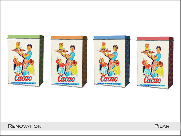 Sims 4 — Simxties_Pilar Renovation Cacao by Pilar — Simxties_Pilar Renovation Cacao