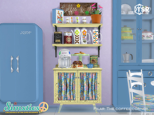 Sims 4 — Simxties The Coffee Corner by Pilar — Simxties The Coffee Corner