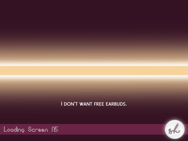 Sims 4 — Loading Screen N5 by Sharareh — -If you want to try it and have another loading screen mod installed, delete