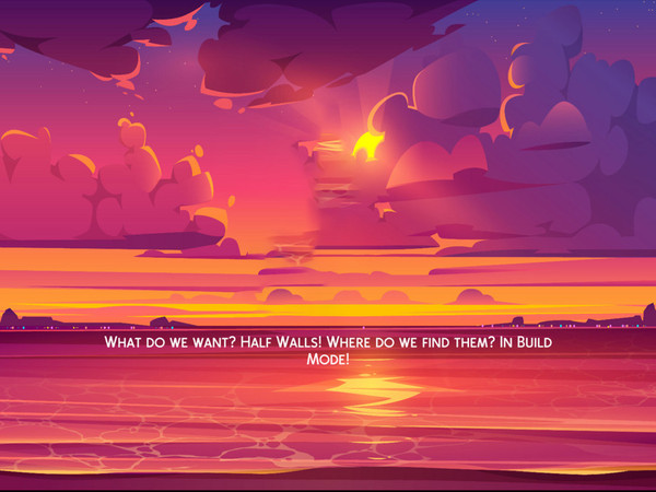 Sims 4 — Sunset Ocean  loading screen background by cassie1900 — Cute loading screen for your game.