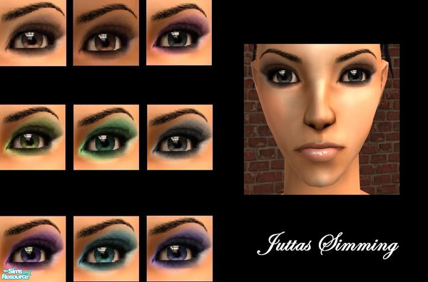 Sims 2 — eye shadows by juttaponath — Do not reupload or edit and upload. Thank you 