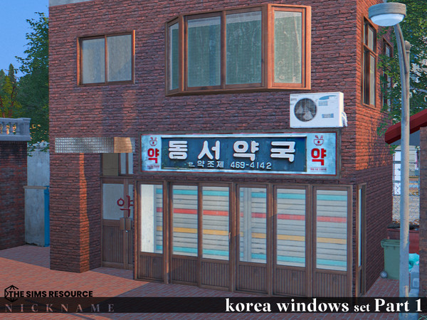 Sims 4 — korea windows set Part1 by NICKNAME_sims4 — korea windows set Part 1 14 package files. korea windows set_1x3 V1