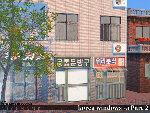 Sims 4 — korea windows set Part2 by NICKNAME_sims4 — korea windows set Part 2 12 package files. korea windows set_2x3 V1