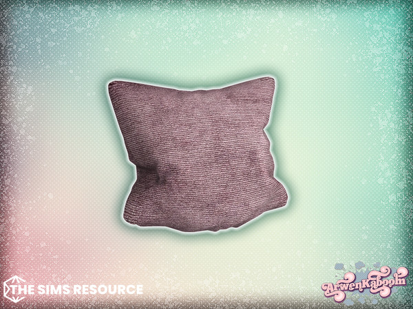 Sims 4 — Snugnook - Cushion by ArwenKaboom — Base game object in multiple recolors. Find all items by searching