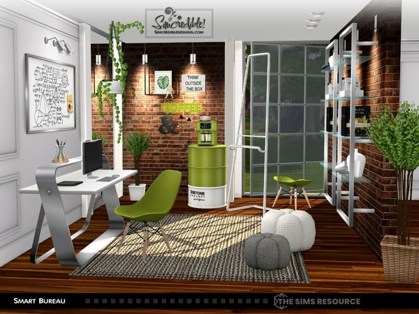 Sims 4 — Smart Bureau Chinese Checkers ( chess) table by SIMcredible! — Every time our sims need to develop some skills,