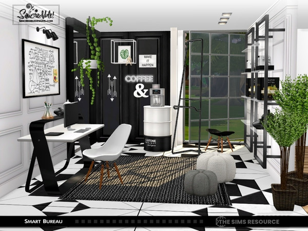 Sims 4 — Smart Bureau Barrel Simtone Counter by SIMcredible! — Every time our sims need to develop some skills, we use