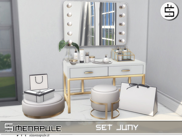 Sims 4 — [SeN4] Set Juny -  Packaging box by Simenapule — Set Juny is dedicated to personal care and beauty