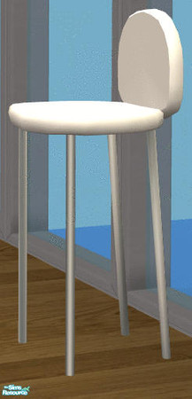 Sims 2 — SIMPLE Kitchen Set - Island Stool by simtomatic — 