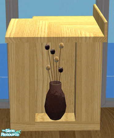 Sims 2 — SIMPLE Kitchen Set - Island Link West by simtomatic — This is the right/west version of the east, if this makes