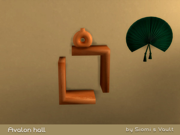 Sims 4 — Avalon Hall - Bookends #02 by siomisvault — Modern Furnitures for your rooms! Thank you so much for your love