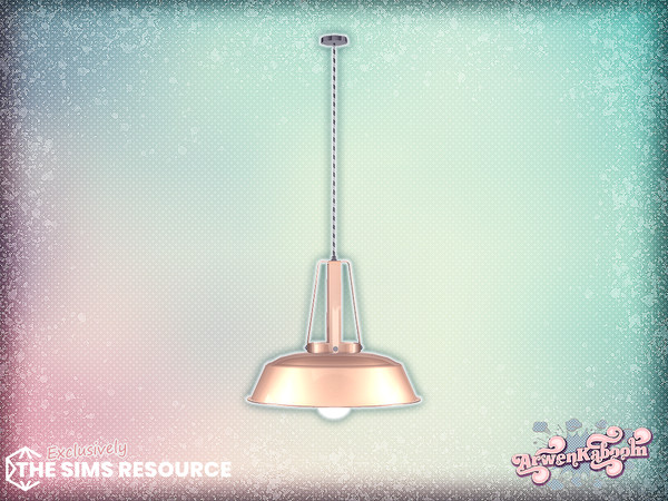 Sims 4 — ArwenK - Pearlwood - Ceiling Lamp by ArwenKaboom — New kitchen set in multiple recolors. With two types of