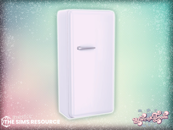 Sims 4 — ArwenK - Pearlwood - Fridge by ArwenKaboom — New kitchen set in multiple recolors. With two types of counters,