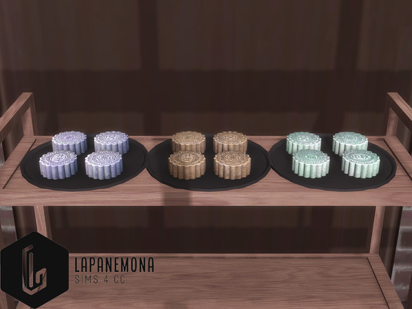 Sims 4 — Mooncakes - Hot pot set by Lapanemona — You can find other items from this set by text searching "Hot pot