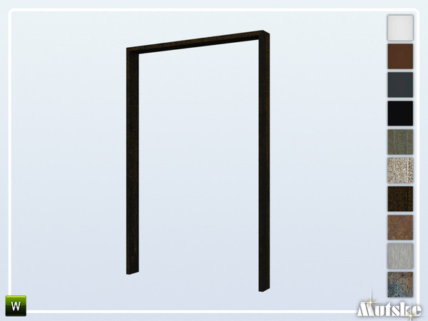 Sims 4 — Milton Arch 2x1 by Mutske — This window is part of the Milton constructionset. Made by Mutske@TSR.