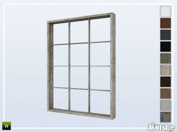 Sims 4 — Milton Window 4x3 by Mutske — This window is part of the Milton constructionset. Made by Mutske@TSR.