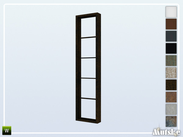 Sims 4 — Milton Window 5x1 by Mutske — This window is part of the Milton constructionset. Made by Mutske@TSR.