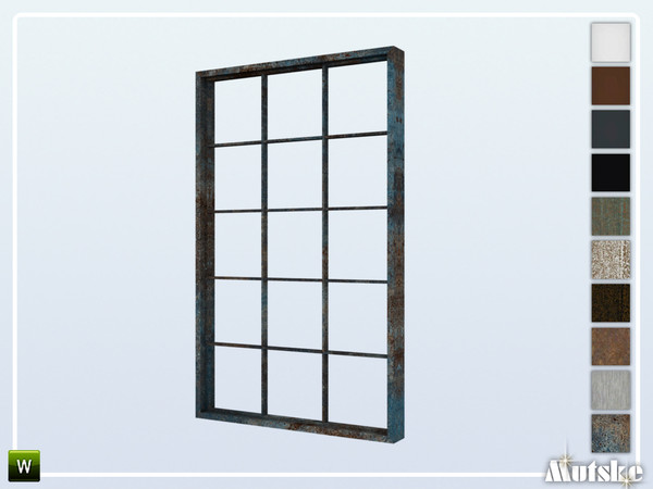 Sims 4 — Milton Window 5x3 by Mutske — This window is part of the Milton constructionset. Made by Mutske@TSR.