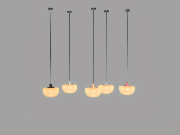 Sims 4 — Dining Mila Ceiling Lamp L (V.2) by ung999 — Dining Mila Ceiling Lamp_L (V.2) Color Options : 5
