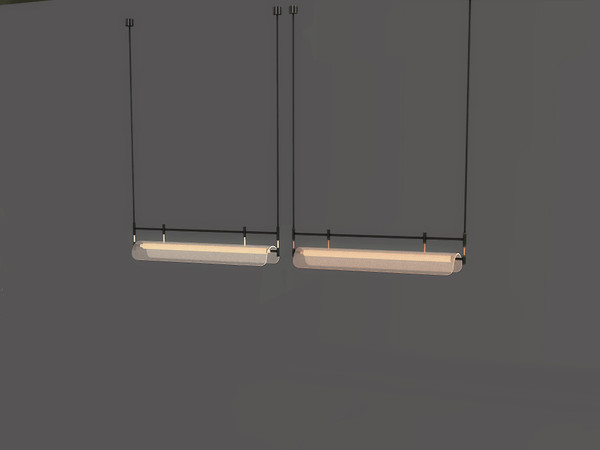 Sims 4 — Dining Mila Ceiling Lamp L by ung999 — Dining Mila Ceiling Lamp_L Color Options: 2