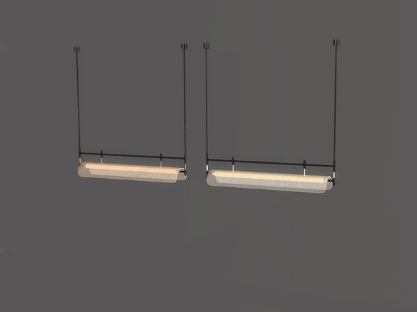 Sims 4 — Dining Mila Ceiling Lamp S by ung999 — Dining Mila Ceiling Lamp S Color Options : 2