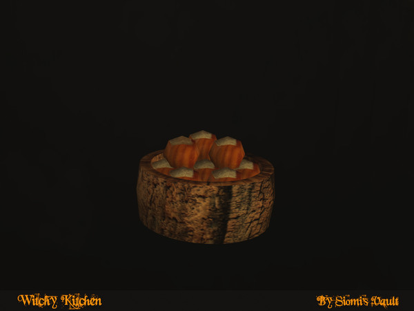 Sims 4 — Witch Kitchen - Bowl by siomisvault — Hi back to the Goth Wizard House! I'm in the kitchen I made a lot of stuff