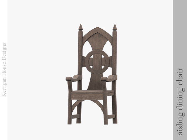 Sims 4 — Aisling Chair by kerriganhouse — A Celtic themed wedding set.