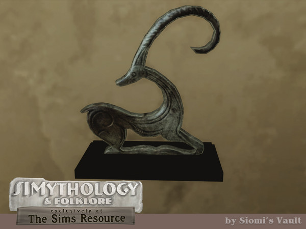 Sims 4 — Ancient touch - Wild Goat #02 by siomisvault — Part of TSR Collab I hope you like it! Enjoy it! Thank you so